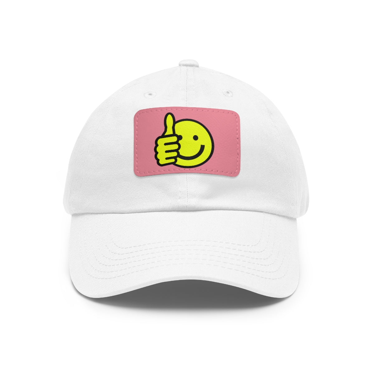 Dad Hat with Leather Patch