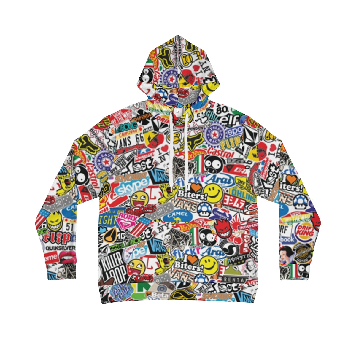 Men's All-Over-Print Hoodie