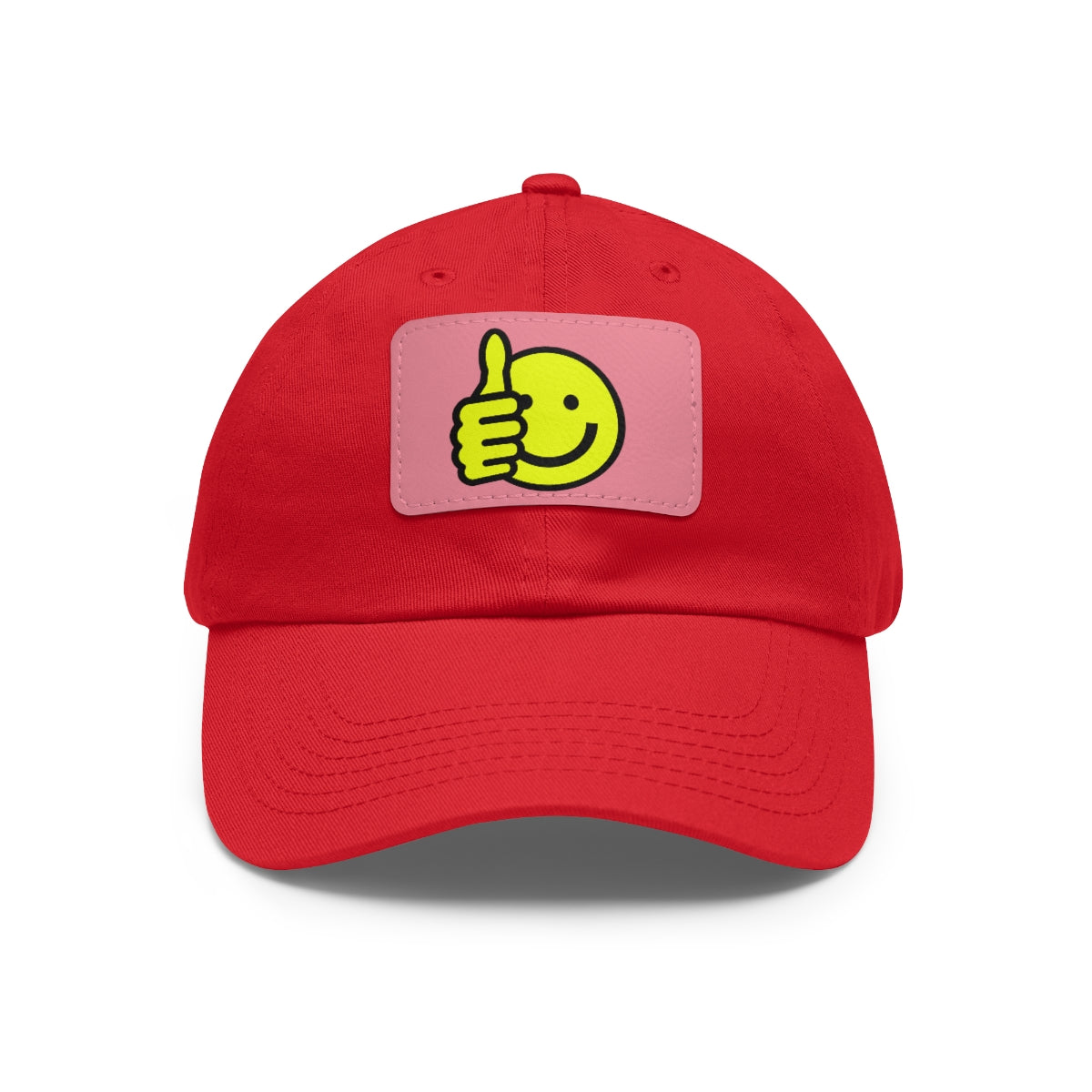 Dad Hat with Leather Patch