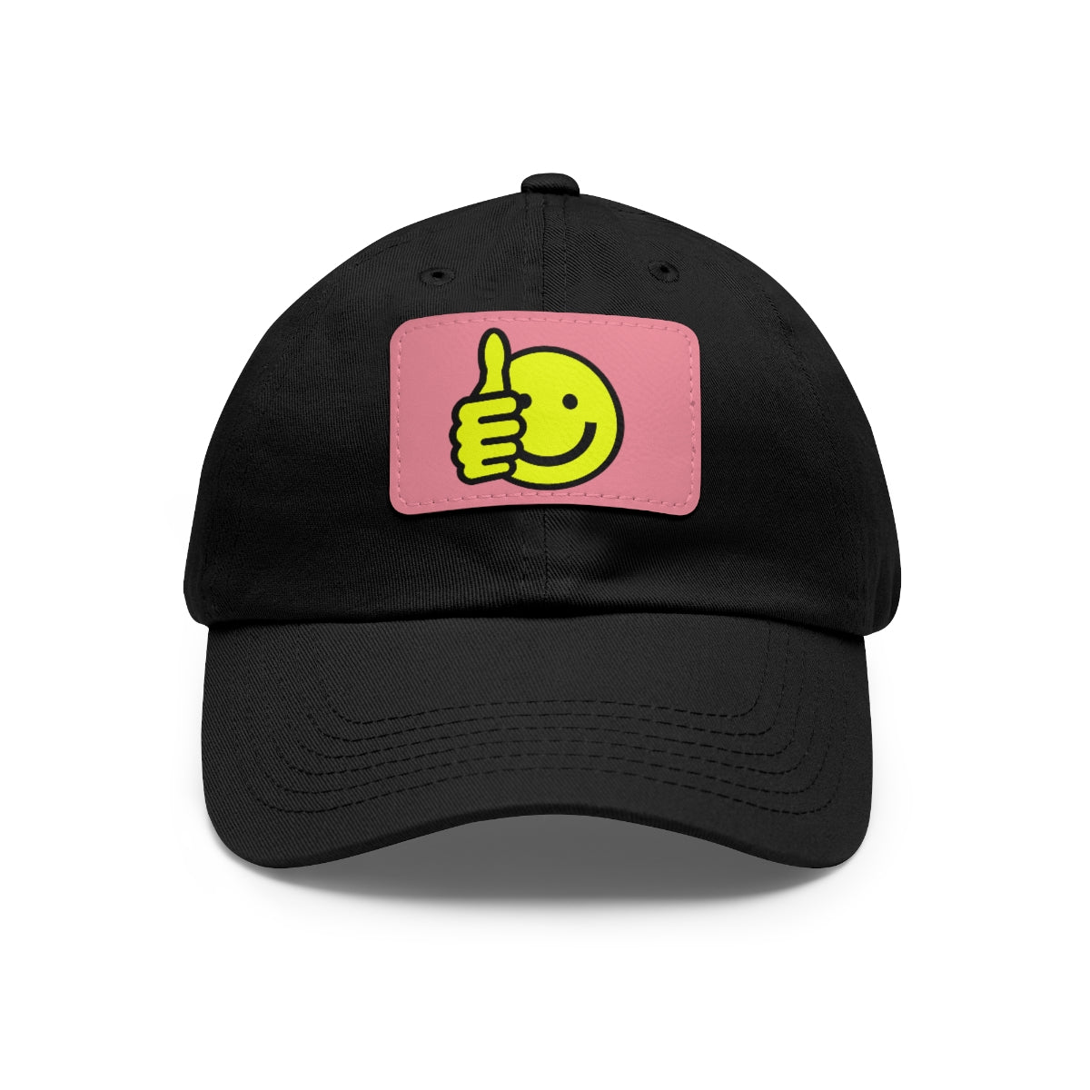 Dad Hat with Leather Patch