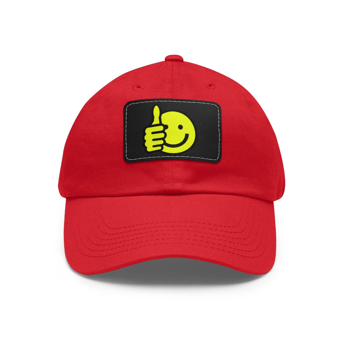Dad Hat with Leather Patch