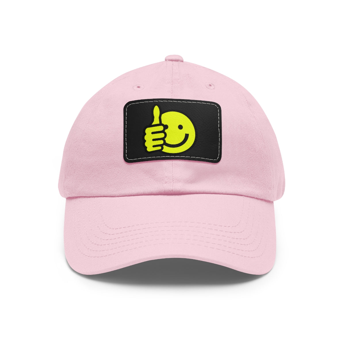 Dad Hat with Leather Patch