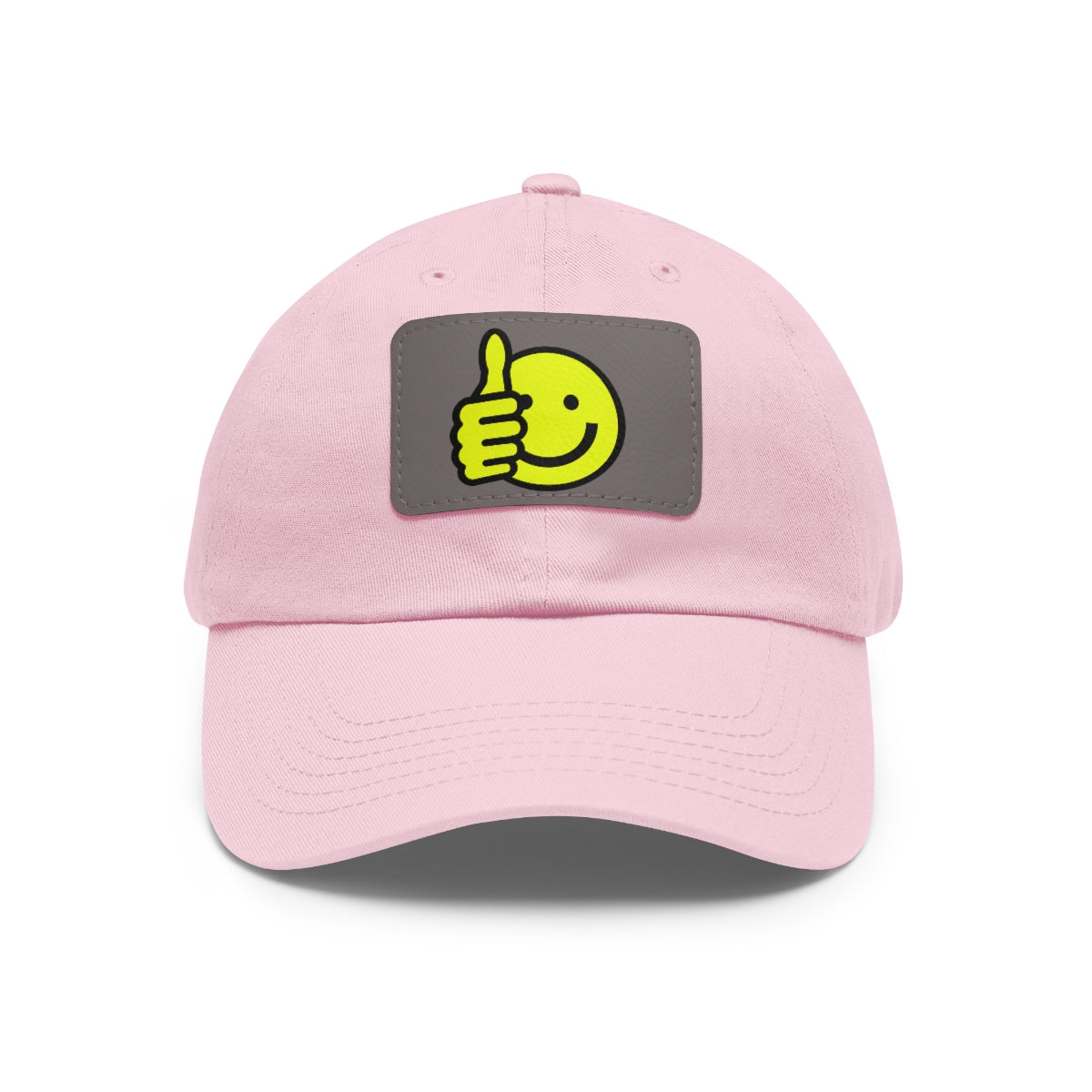 Dad Hat with Leather Patch