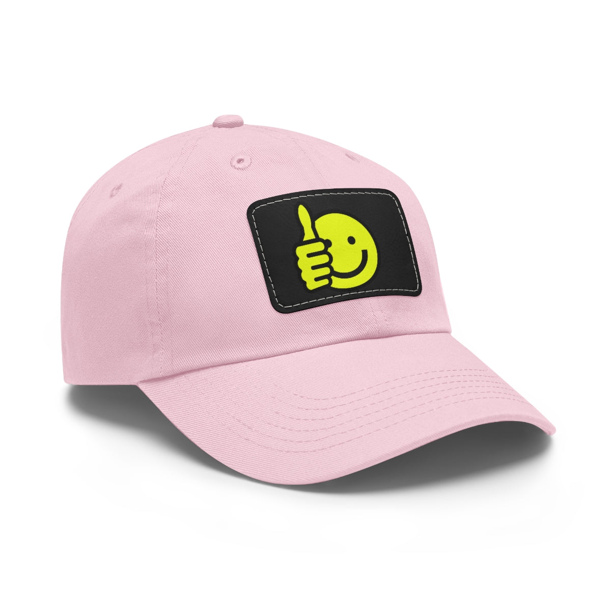 Dad Hat with Leather Patch
