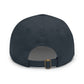 Dad Hat with Leather Patch