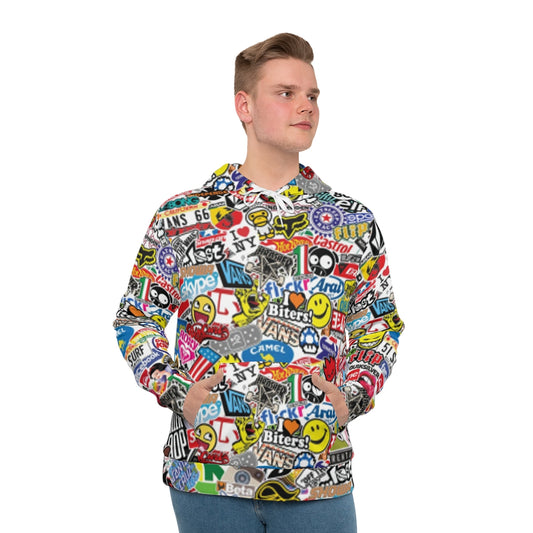 Men's All-Over-Print Hoodie