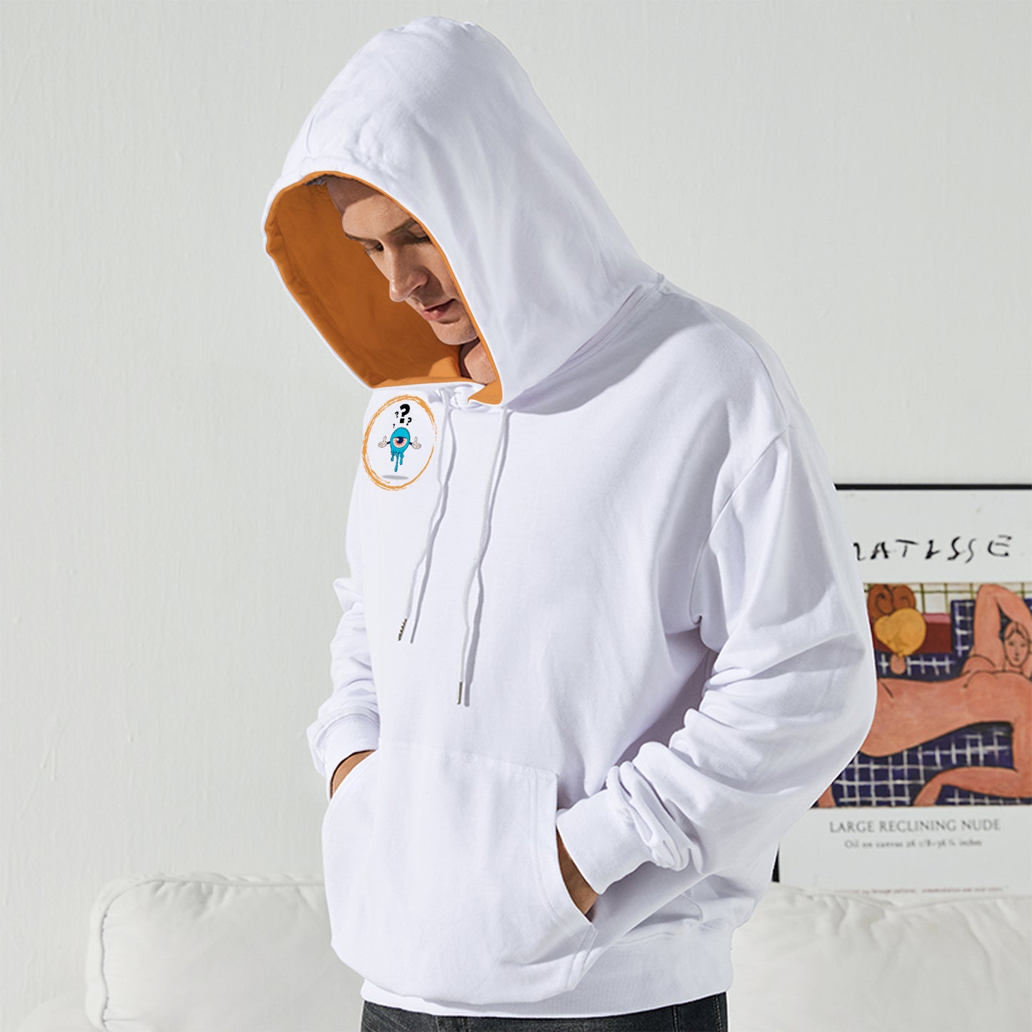 Men's Graphic Print Hoodie