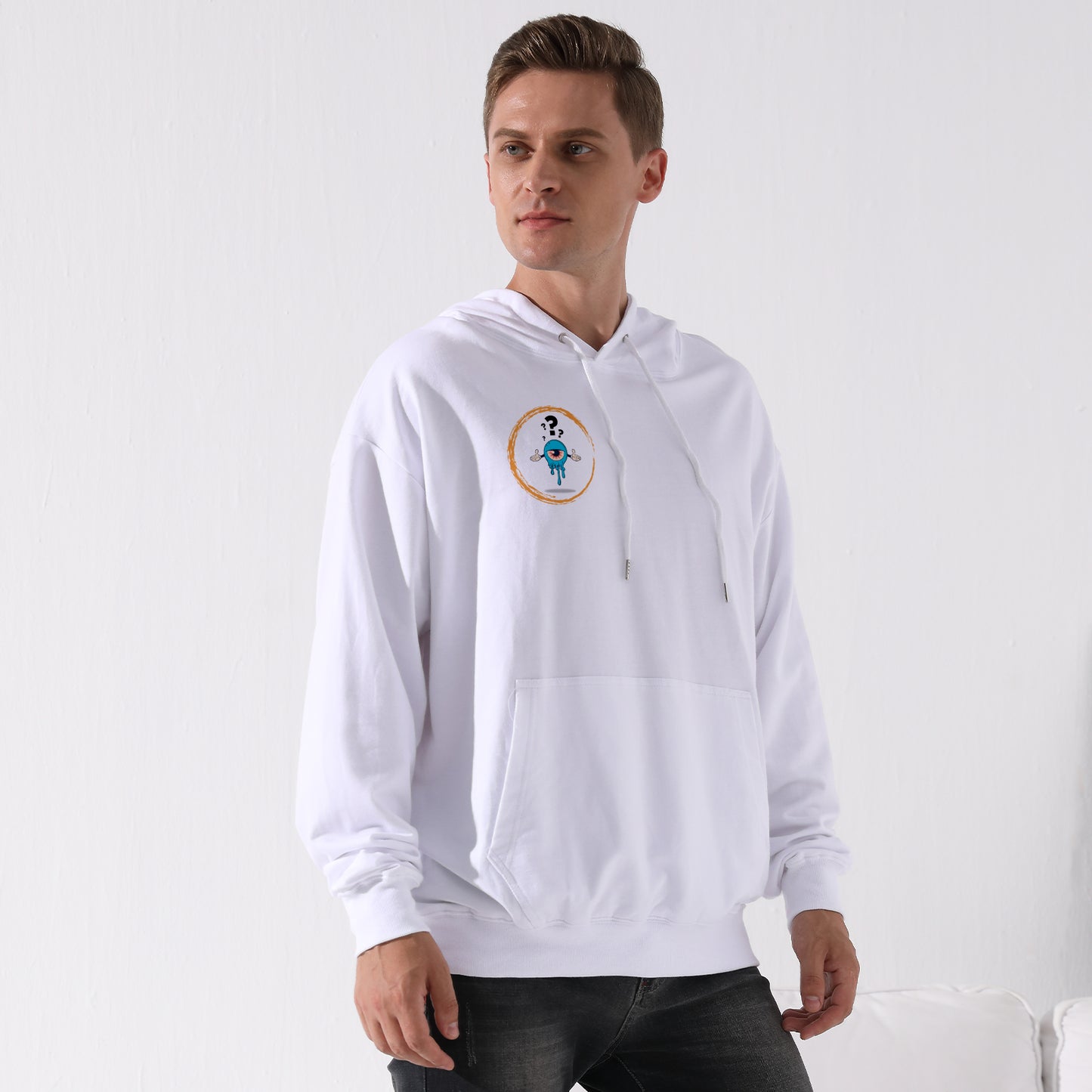 Men's Graphic Print Hoodie