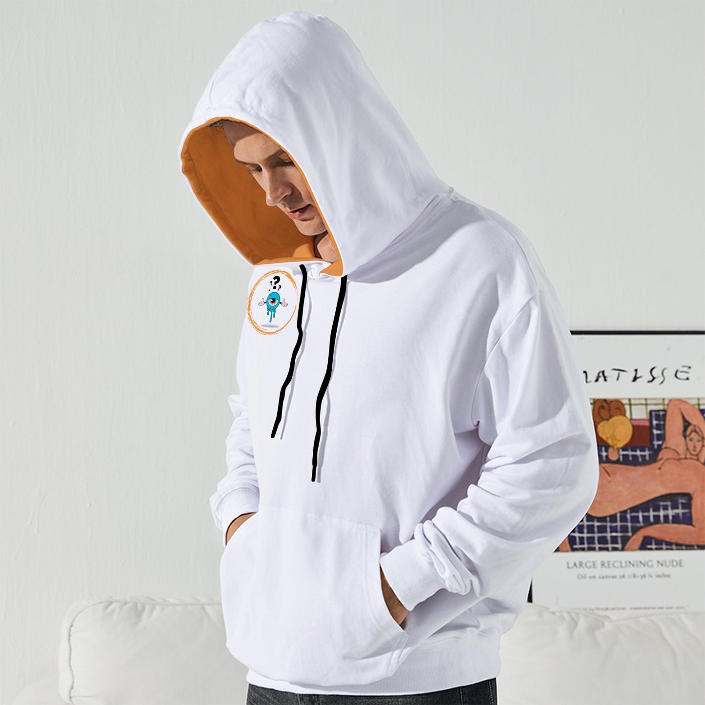 Men's Graphic Print Hoodie