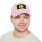 Dad Hat with Leather Patch
