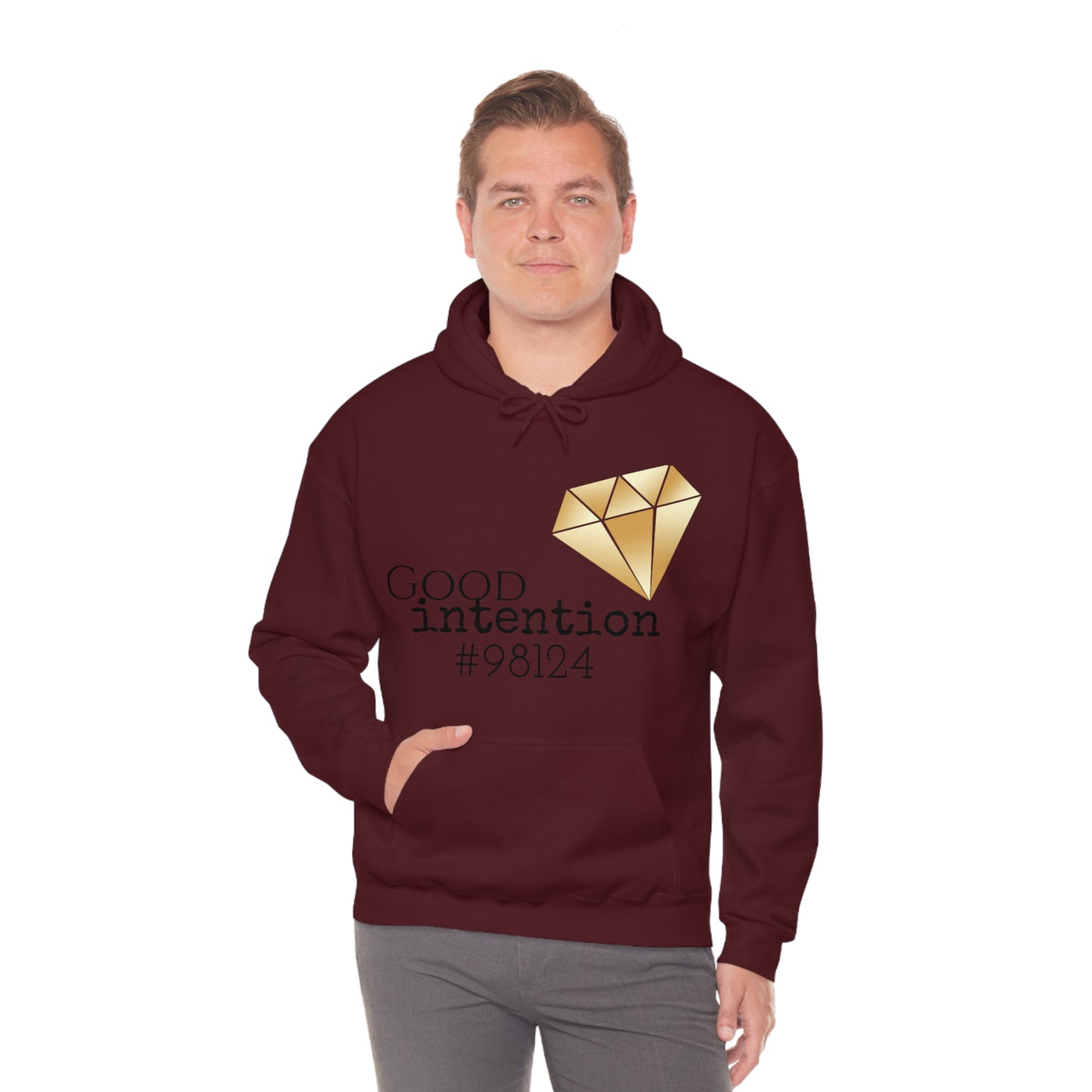 Ace of Diamonds Heavy Blend™ Hooded Sweatshirt