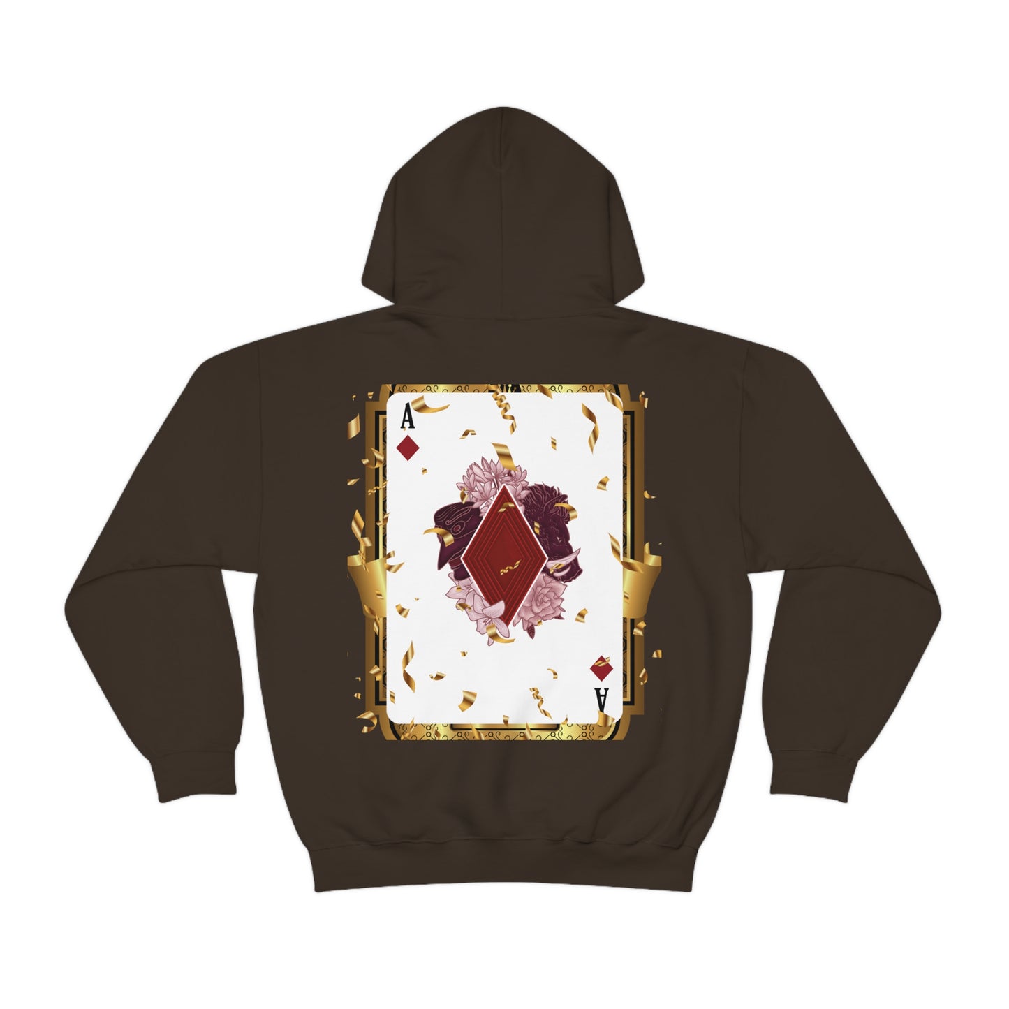 Ace of Diamonds Heavy Blend™ Hooded Sweatshirt